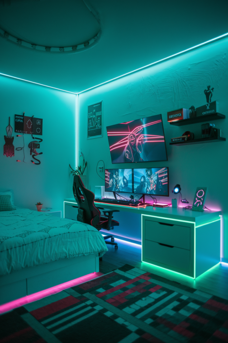 30 Ultimate Gaming Bedroom Ideas for an Immersive and Stylish Setup
