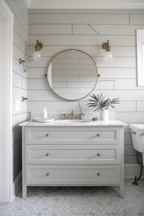 30 Stunning Shiplap Bathroom Ideas for a Worthy Space