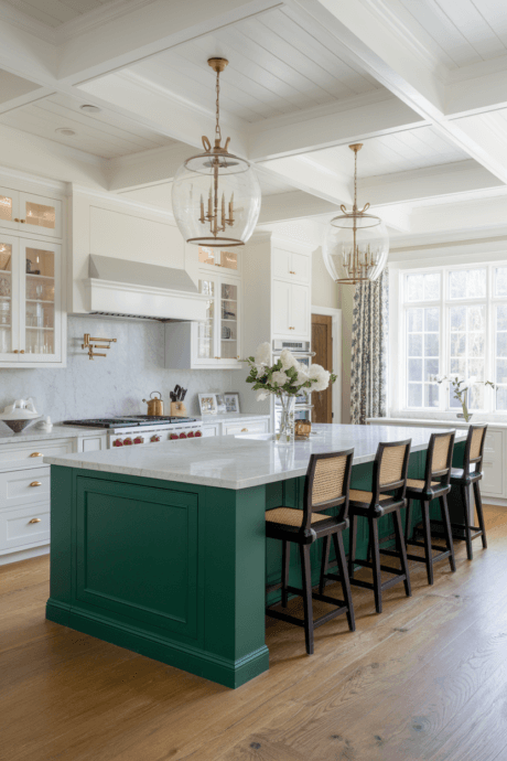 27 Elegant Green Kitchen Cabinet Ideas to Elevate Your Home